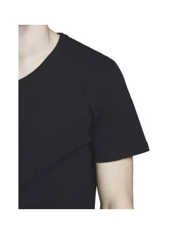 Jack & Jones Herren T-Shirt 4er Pack in schwarz