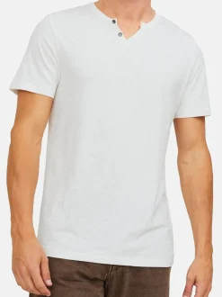 Jack & Jones Herren T-Shirt - 3er Pack Split in beige