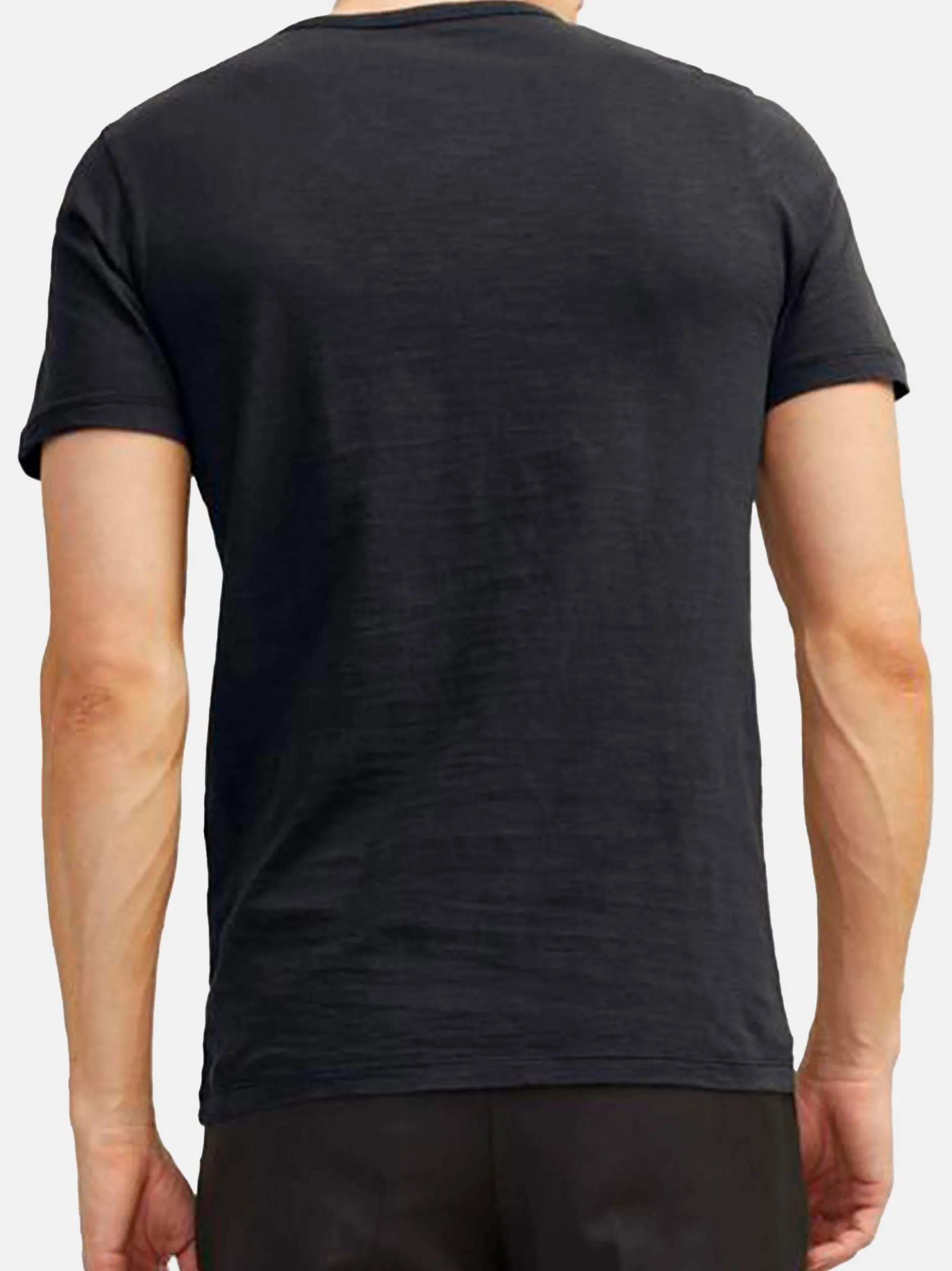 Jack & Jones Herren T-Shirt - 3er Pack Split in schwarz