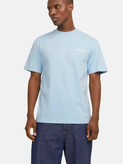 Jack & Jones Herren T-Shirt in hellblau - Ärmel: kurzarm