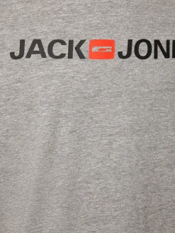 Jack & Jones Herren T-Shirt - JJECorp in grau