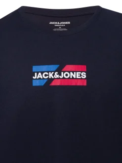 Jack & Jones Herren T-Shirt - JJEcorp in marine