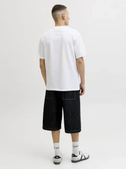 Jack & Jones Herren T-Shirt - JJIndiana in weiß