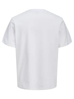 Jack & Jones Herren T-Shirt - JJIndiana in weiß