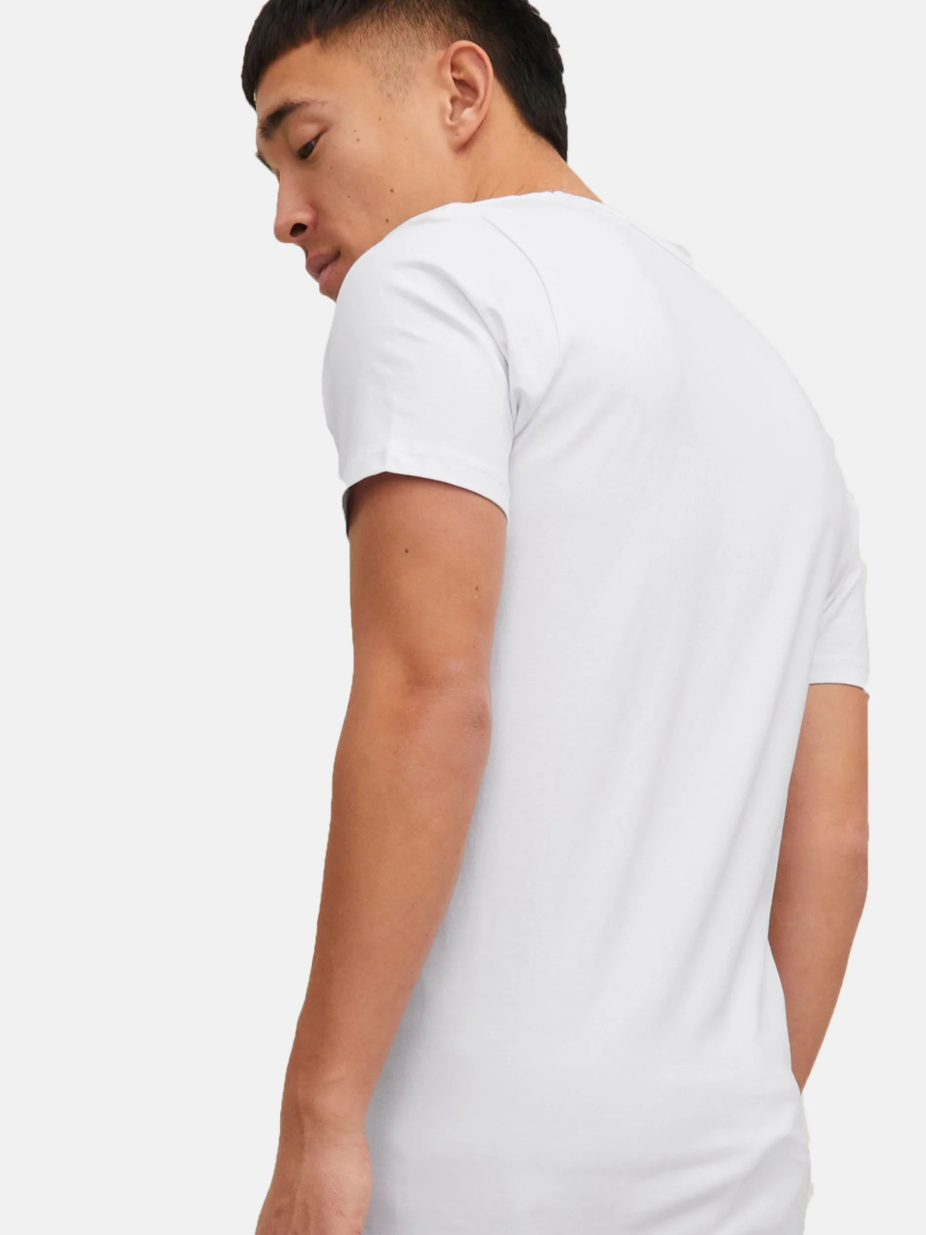 Jack & Jones Herren T-Shirts im 3er-Pack in blau