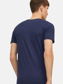 Jack & Jones Herren T-Shirts im 5er-Pack in mehrfarbig