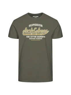 Jack & Jones Herren T-Shirts im 6er-Pack in mehrfarbig