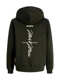 Jack & Jones Junior Jungen Kapuzenpullover in grau