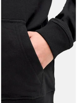 Jack & Jones Junior Jungen Kapuzenpullover in schwarz