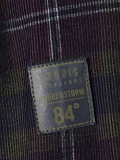 Jan Vanderstorm Herren Cordhemd - OLAFSEN in blau