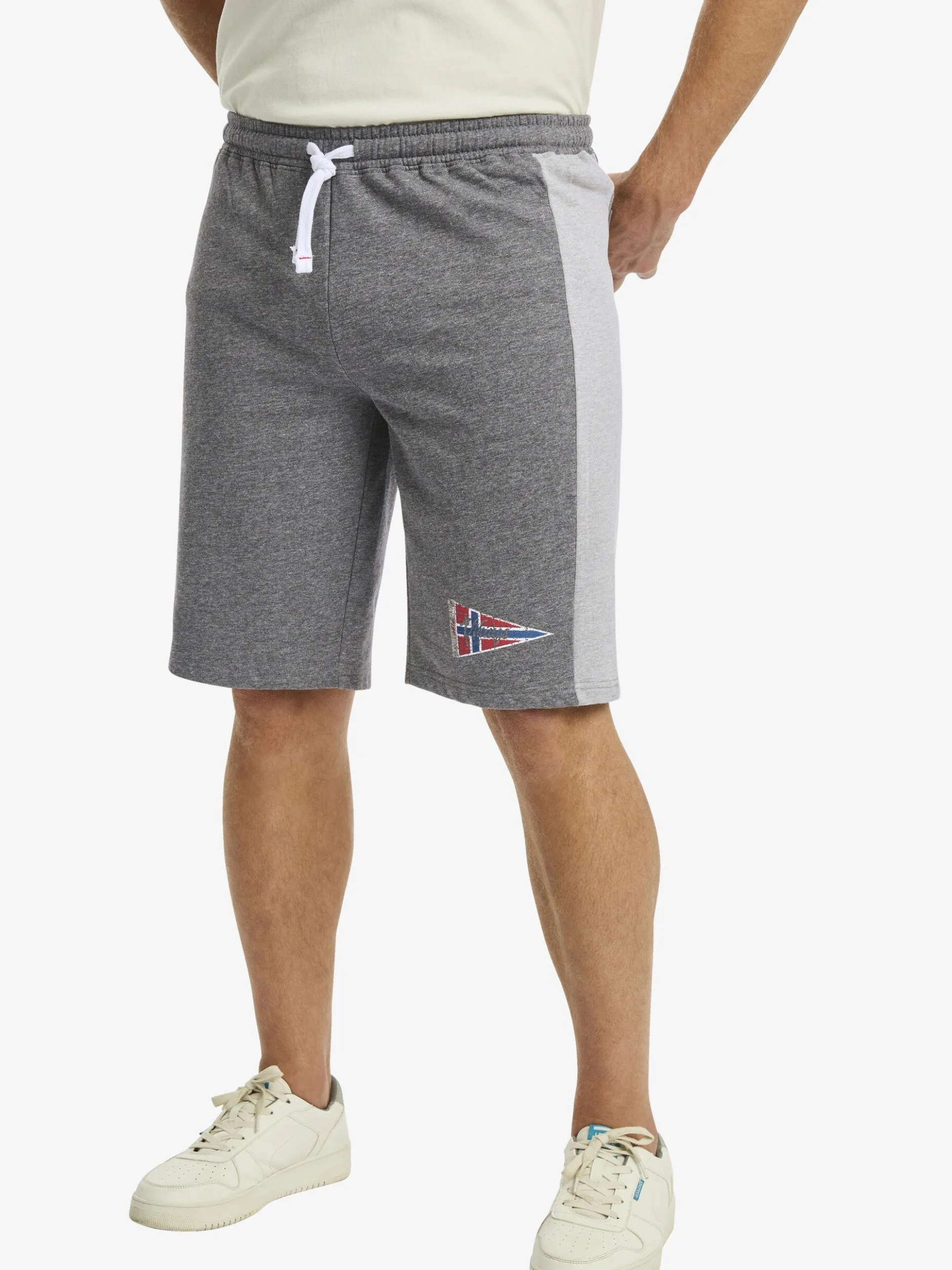 Jan Vanderstorm Herren Doppelpack Shorts - HARAL in grau blau
