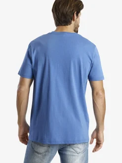Jan Vanderstorm Herren Doppelpack T-Shirt - PREBEN in blau