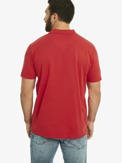 Jan Vanderstorm Herren Doppelpack Poloshirt - DAGFINN in rot blau