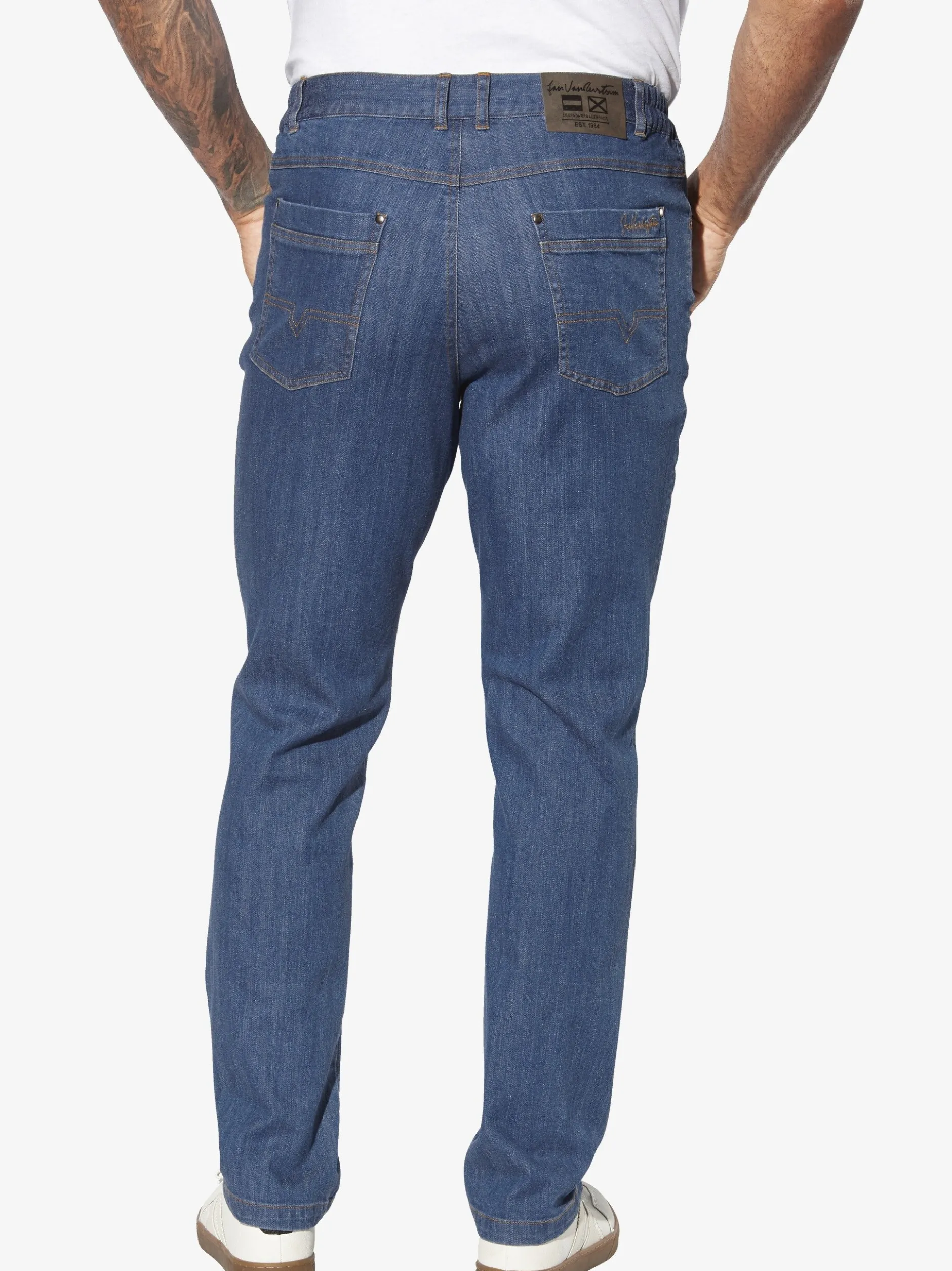 Jan Vanderstorm Herren Doppelpack Jeans - INGSEN in blau