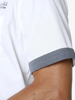 Jan Vanderstorm Herren Doppelpack Hemd - EVIN in weiß blau