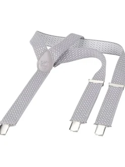 Jan Vanderstorm Herren Hosenträger - IBERT in grau