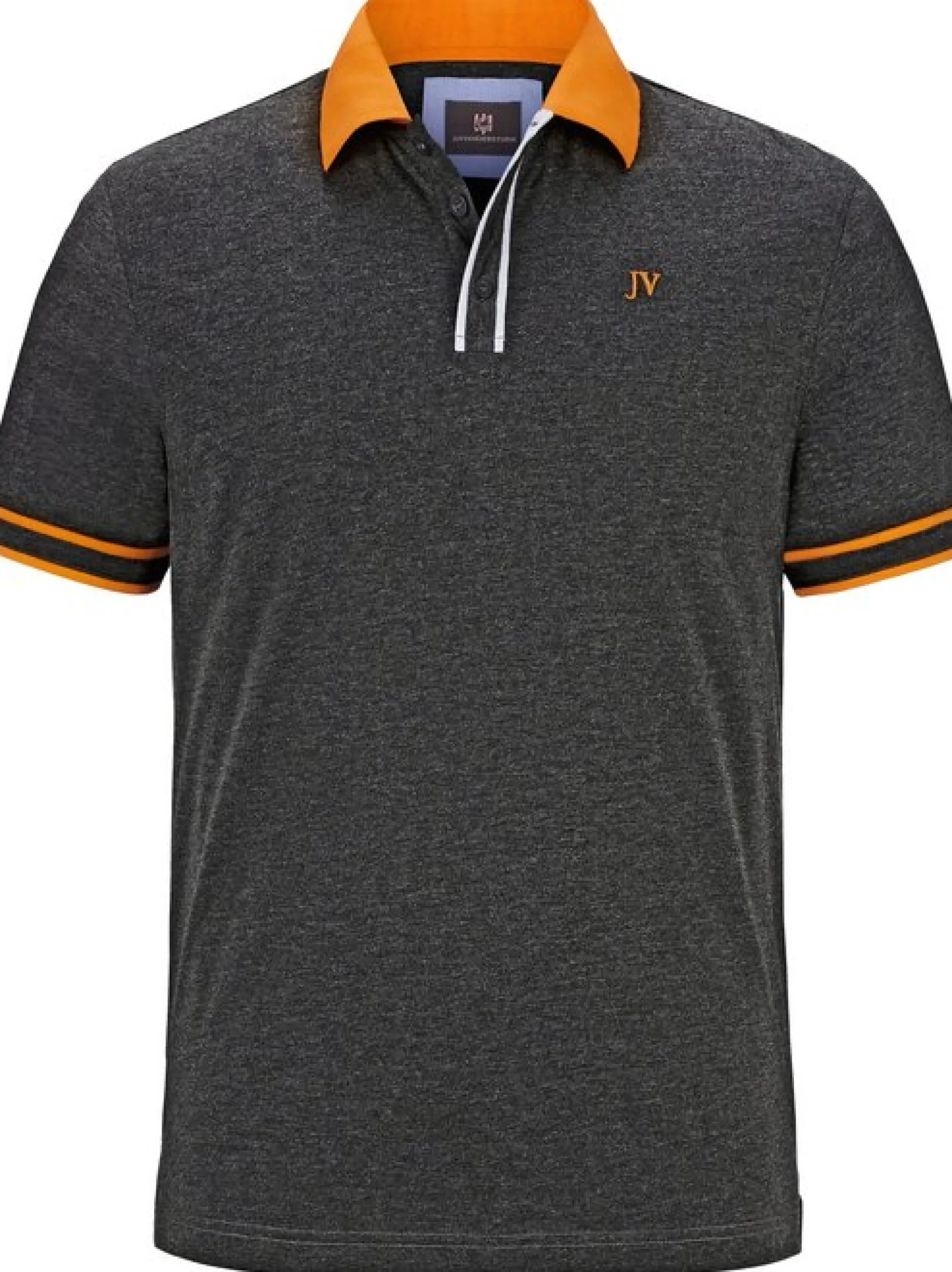 Jan Vanderstorm Herren Poloshirt - ISFRIED in grau