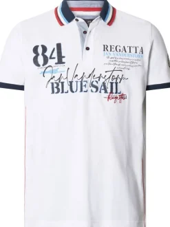 Jan Vanderstorm Herren Poloshirt - ASKIL in weiß
