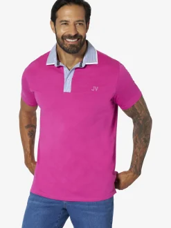 Jan Vanderstorm Herren Poloshirt - DANHY in pink