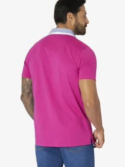 Jan Vanderstorm Herren Poloshirt - DANHY in pink