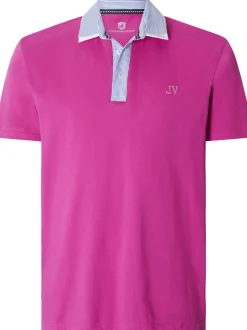 Jan Vanderstorm Herren Poloshirt - DANHY in pink