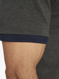 Jan Vanderstorm Herren Poloshirt - ERLING in anthrazit