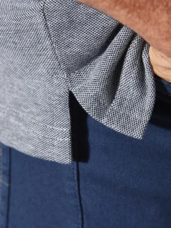 Jan Vanderstorm Herren Poloshirt - HERFINN in blau