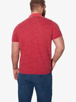 Jan Vanderstorm Herren Poloshirt - HEMPA in rot