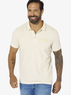 Jan Vanderstorm Herren Poloshirt - WERNHARD in vanille