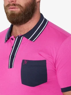 Jan Vanderstorm Herren Poloshirt - SKALLE im 2er-Pack in grün