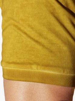Jan Vanderstorm Herren Poloshirt - MORKSTAD in gelb