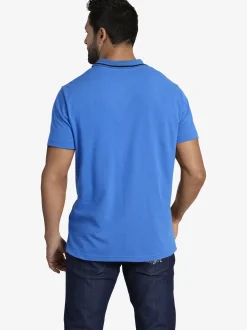Jan Vanderstorm Herren Poloshirt - HALLFRED in blau