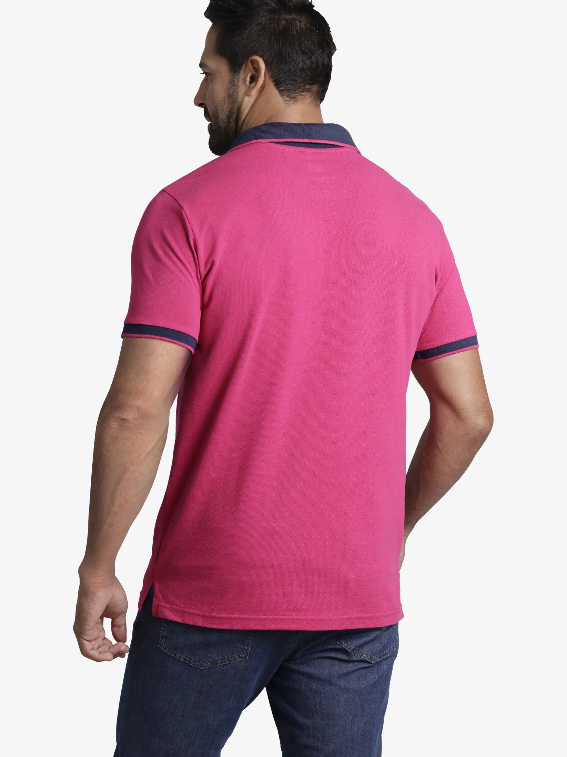 Jan Vanderstorm Herren Poloshirt - LAVRANS in pink