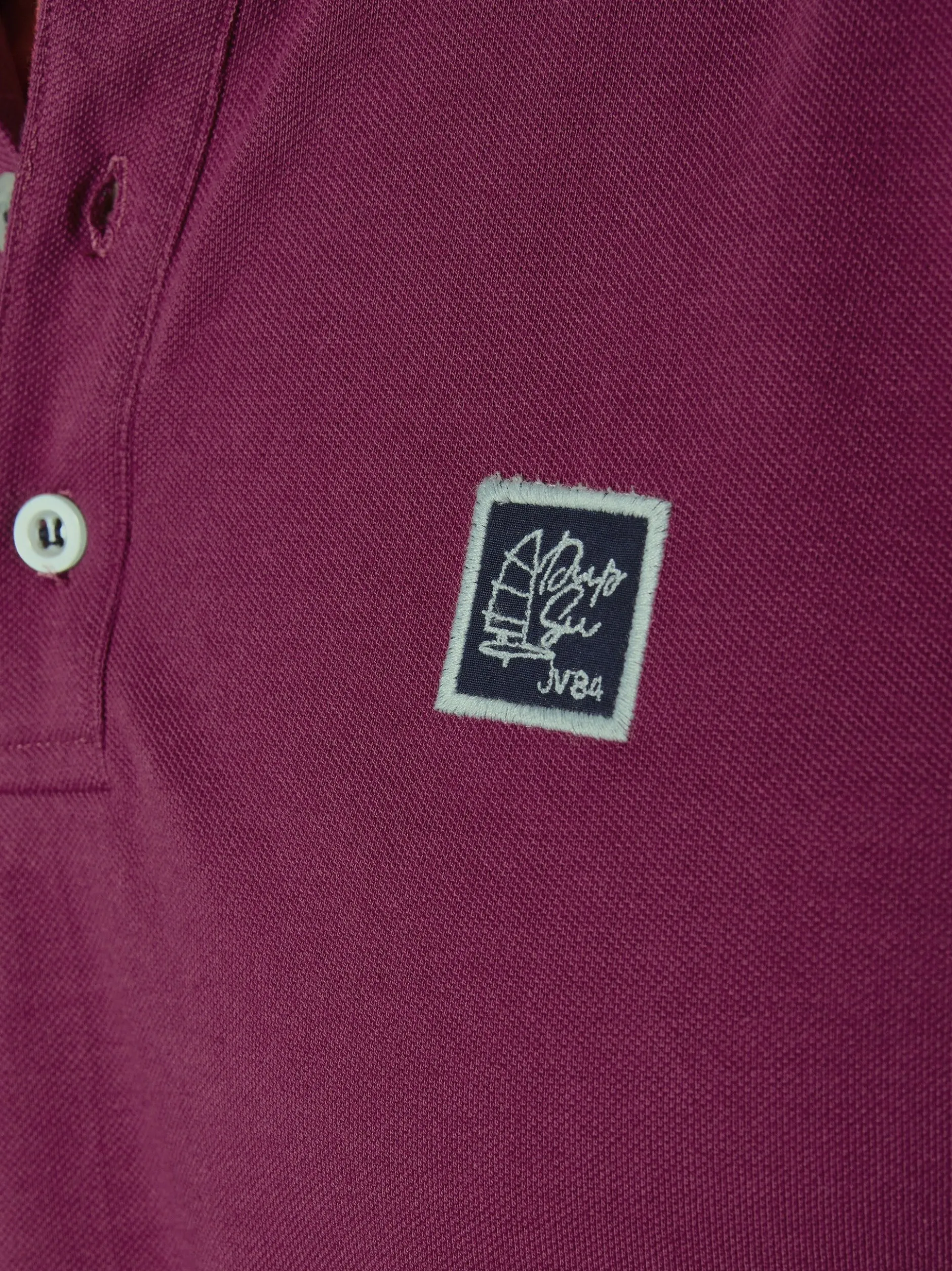 Jan Vanderstorm Herren Poloshirt - MORLAN in rot