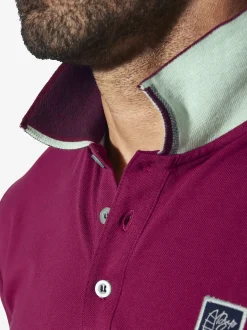 Jan Vanderstorm Herren Poloshirt - MORLAN in rot