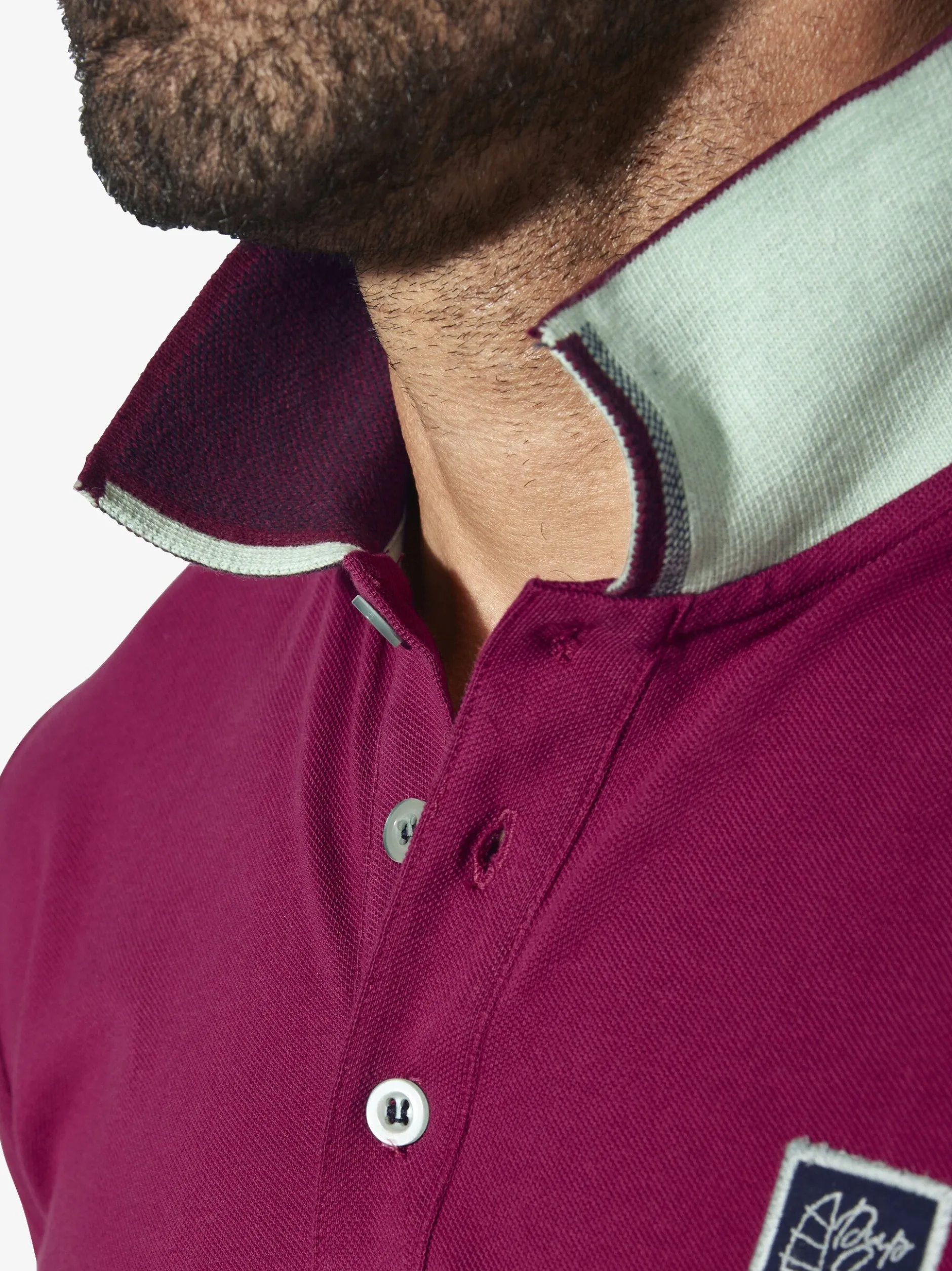 Jan Vanderstorm Herren Poloshirt - MORLAN in rot