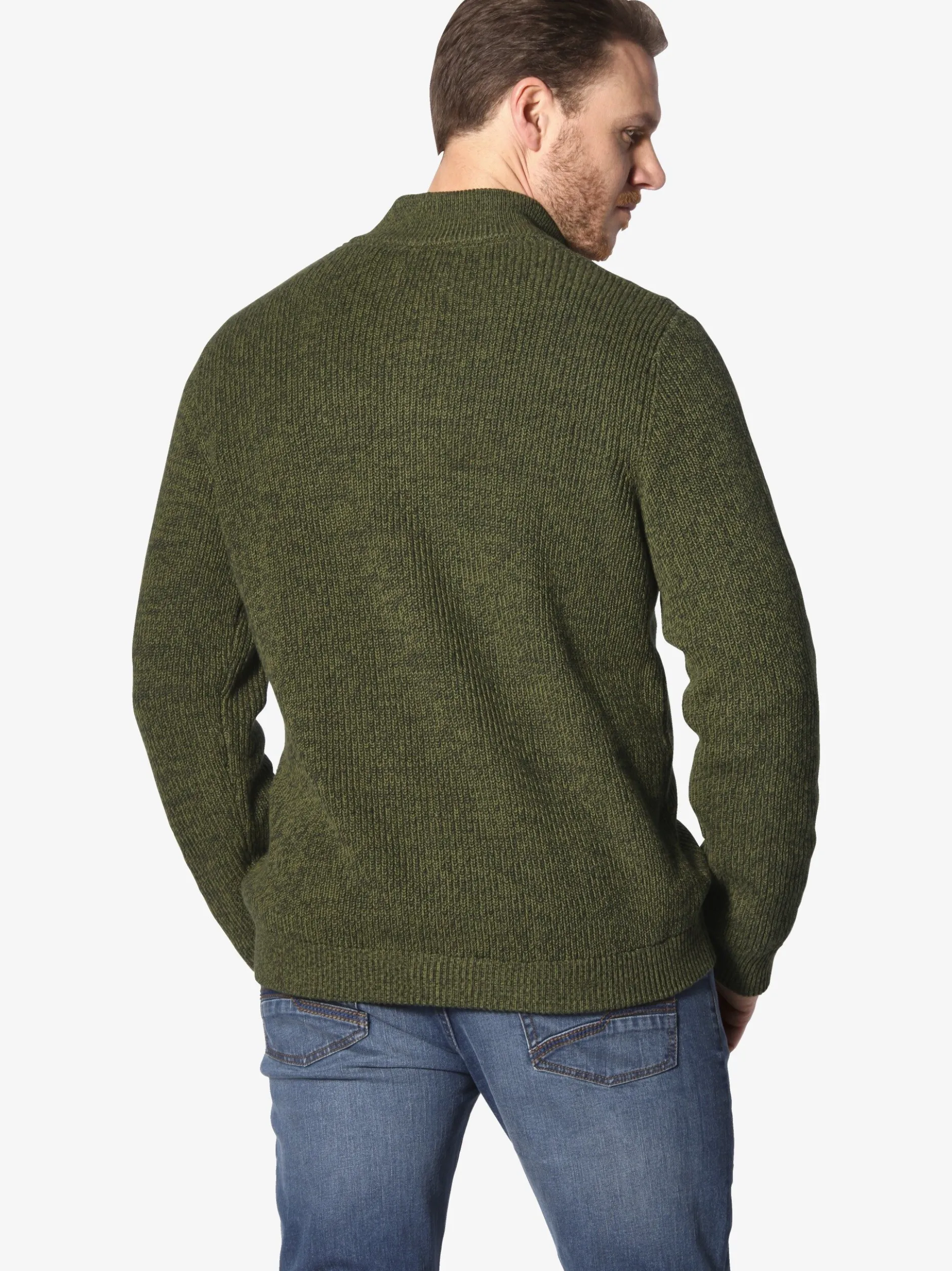 Jan Vanderstorm Herren Pullover - RAGNARLOD in oliv