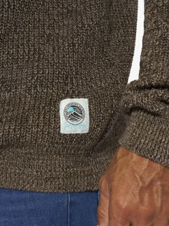 Jan Vanderstorm Herren Pullover - TJUSE in braun