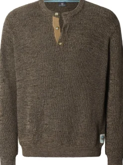 Jan Vanderstorm Herren Pullover - TJUSE in braun
