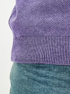 Jan Vanderstorm Herren Pullover - KEIMO in lila