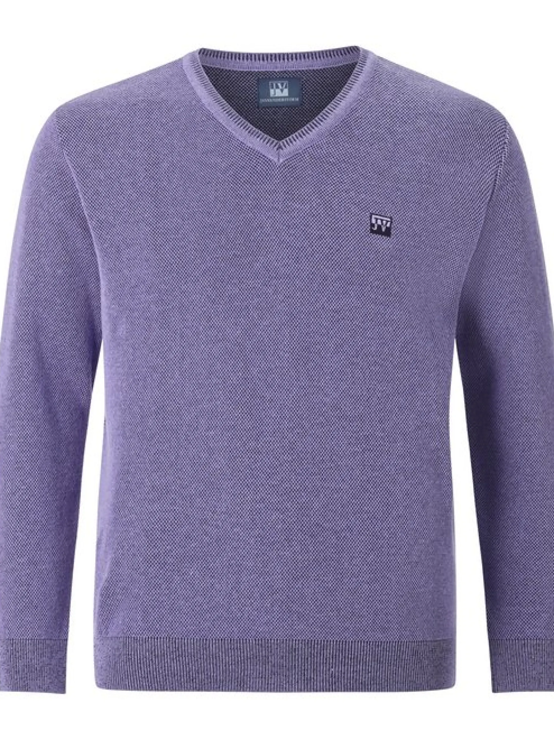 Jan Vanderstorm Herren Pullover - KEIMO in lila