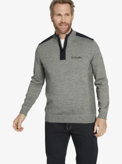 Jan Vanderstorm Herren Pullover - DAIN in grau