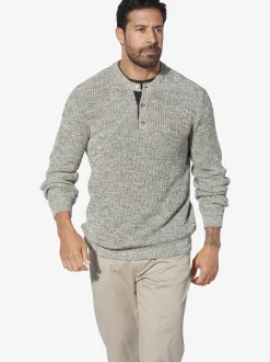 Jan Vanderstorm Herren Pullover - TJUSE in beige
