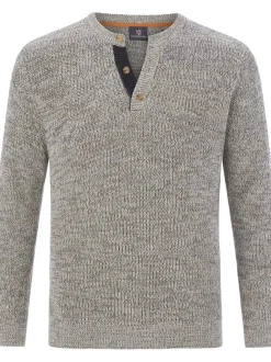Jan Vanderstorm Herren Pullover - TJUSE in beige