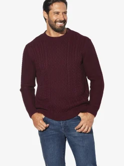 Jan Vanderstorm Herren Pullover - BJORNSTROM in rot