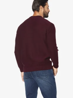 Jan Vanderstorm Herren Pullover - BJORNSTROM in rot