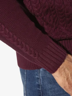 Jan Vanderstorm Herren Pullover - BJORNSTROM in rot