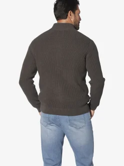 Jan Vanderstorm Herren Strickjacke - NORANDER in braun