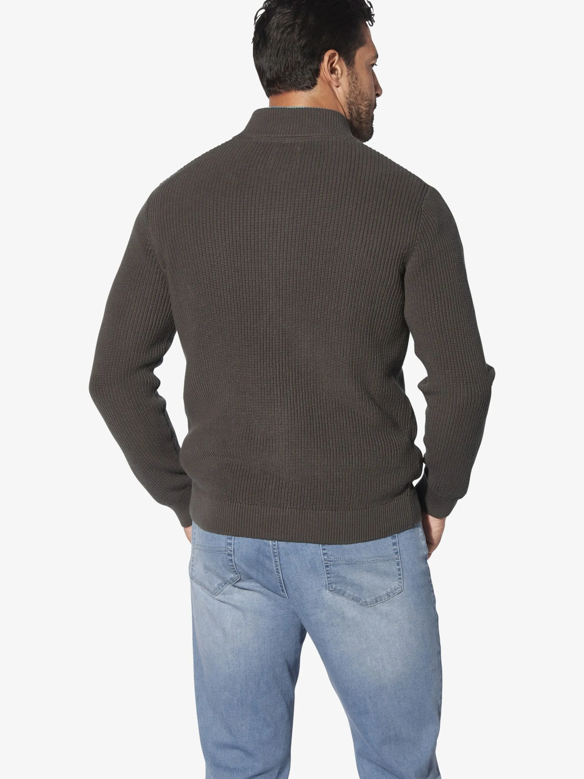 Jan Vanderstorm Herren Strickjacke - NORANDER in braun