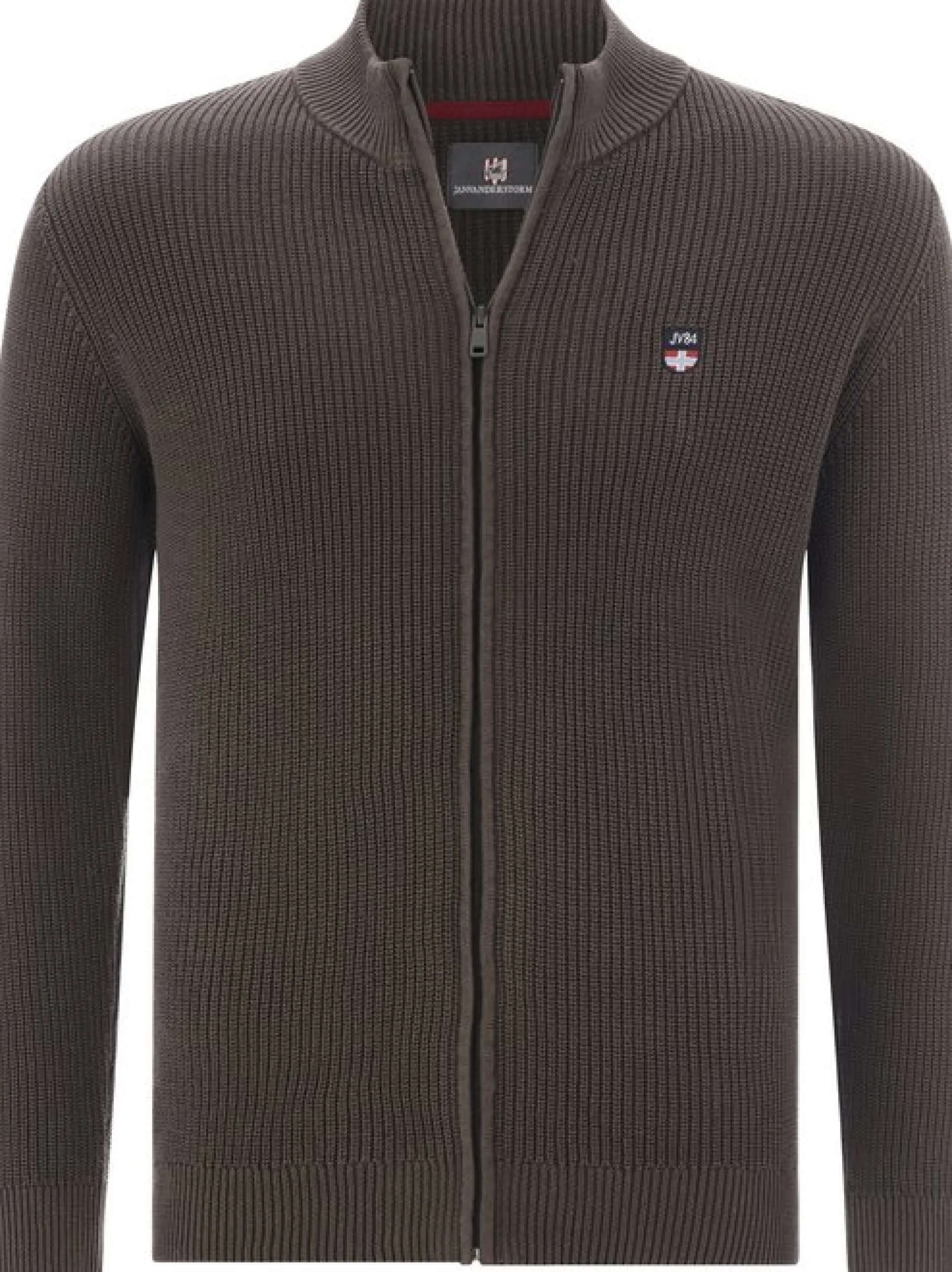 Jan Vanderstorm Herren Strickjacke - NORANDER in braun